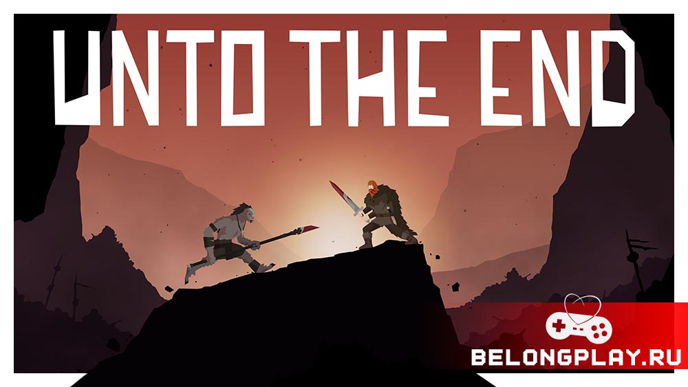 Unto The End game cover art logo wallpaper poster