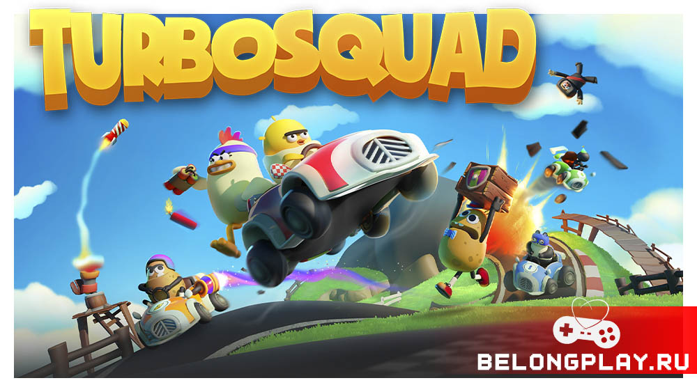 TurboSquad game cover art logo wallpaper poster