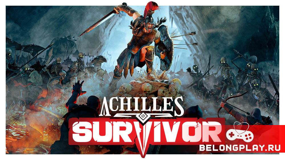 Achilles: Survivor game cover art logo wallpaper poster