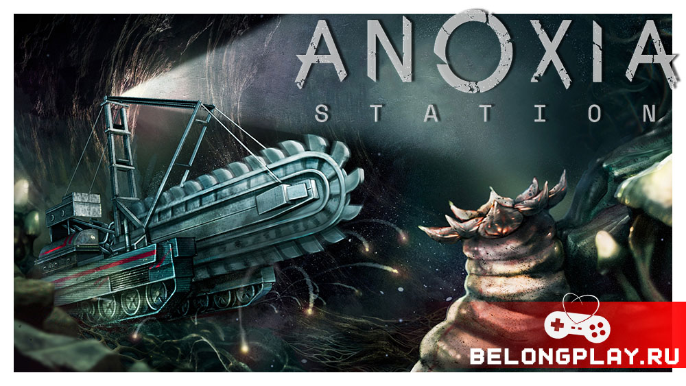 Anoxia Station game cover art logo wallpaper poster