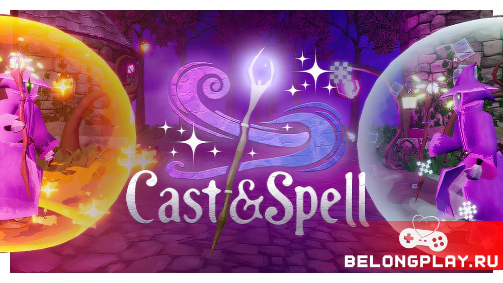 Cast & Spell game cover art logo wallpaper poster