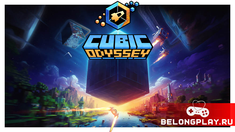 Cubic Odyssey game cover art logo wallpaper poster