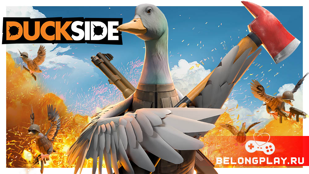 DUCKSIDE game cover art logo wallpaper poster