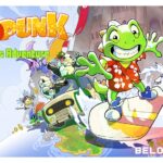 Dinopunk: the Cacops adventure game cover art logo wallpaper platformer indie pixel art