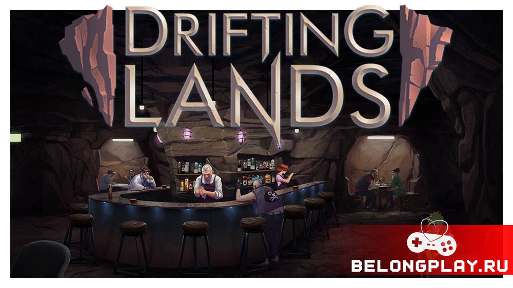 Drifting Lands game cover art logo wallpaper poster