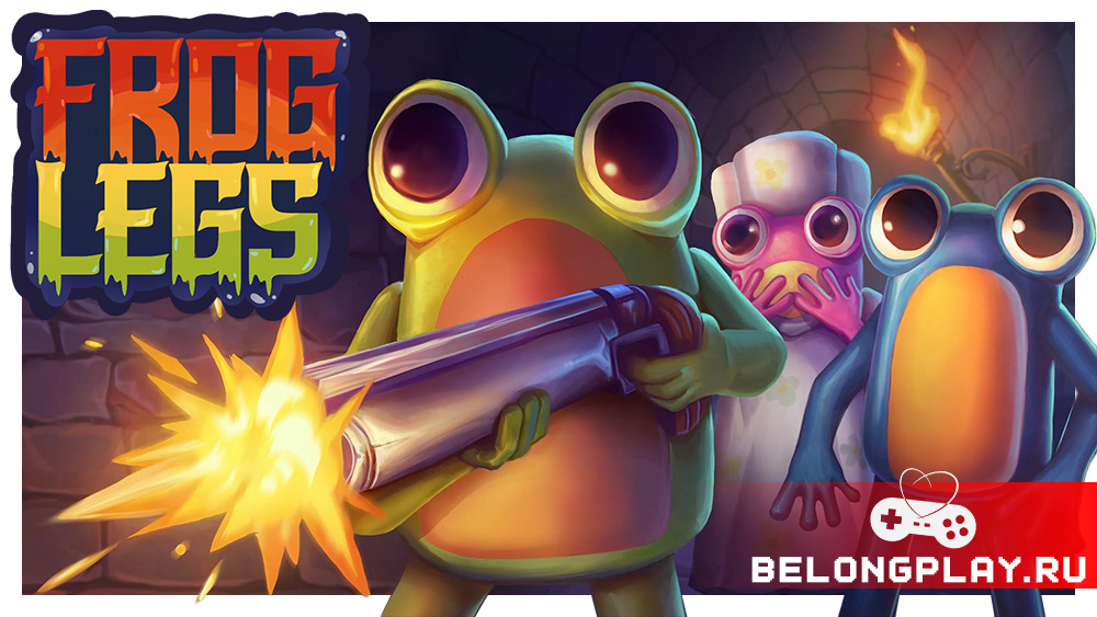 Frog Legs game cover art logo wallpaper poster