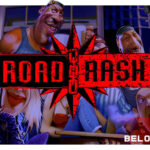 Road Rash game cover art logo wallpaper poster