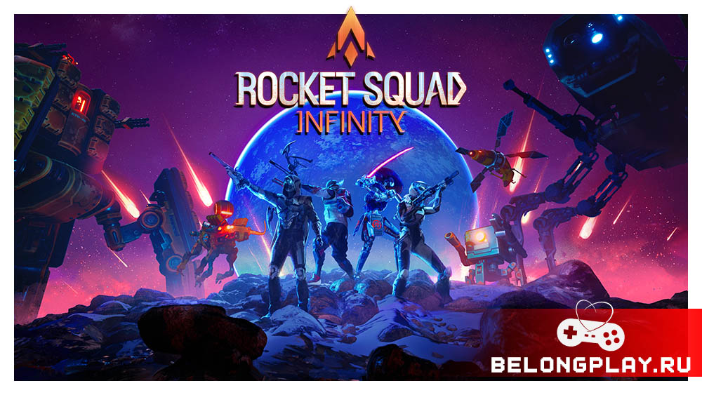 Rocket Squad: Infinity game cover art logo wallpaper poster