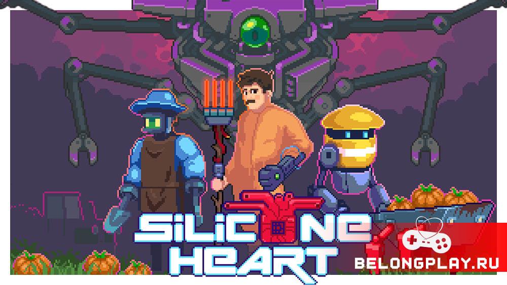 Silicone Heart game cover art logo wallpaper poster