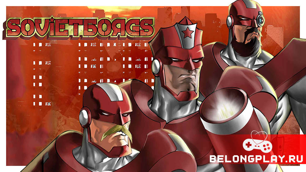Sovietborgs game cover art logo wallpaper poster