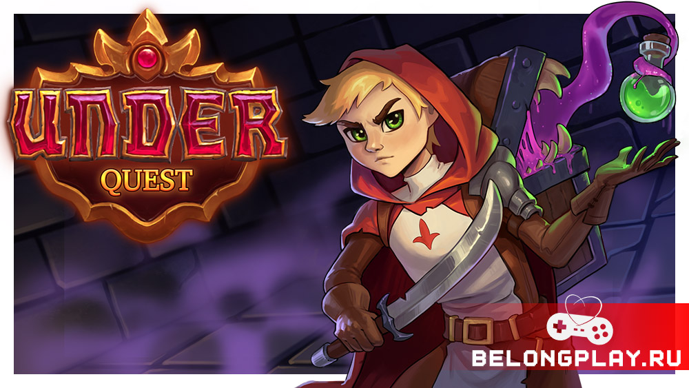 UNDERQUEST game cover art logo wallpaper poster
