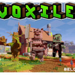 Voxile game cover art logo wallpaper poster