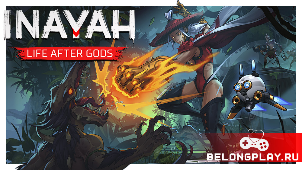 INAYAH - Life after Gods game cover art logo wallpaper poster