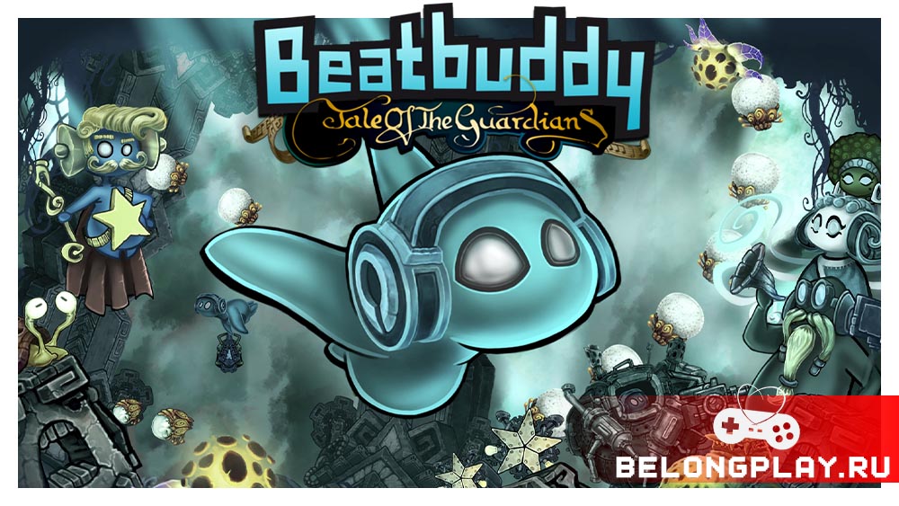 Beatbuddy: Tale of the Guardians game cover art logo wallpaper poster