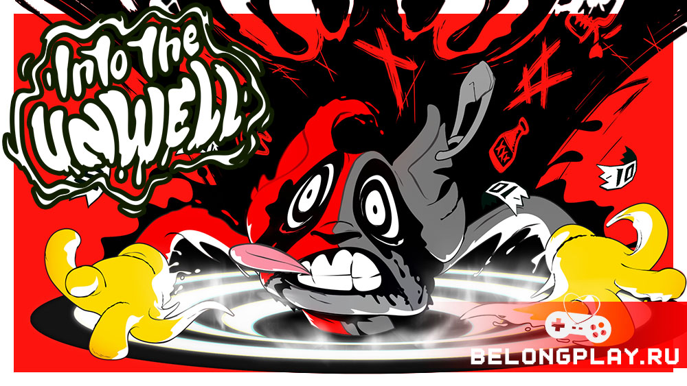 Into the Unwell game cover art logo wallpaper poster
