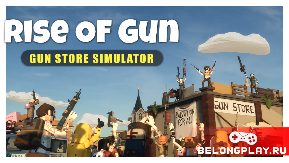 Rise of Gun game cover art logo wallpaper poster