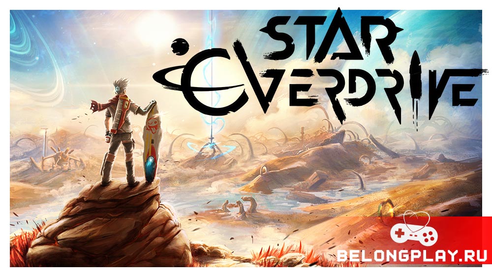 Star Overdrive game cover art logo wallpaper poster