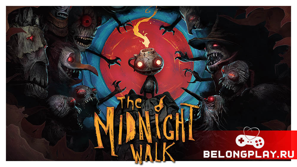 The Midnight Walk game cover art logo wallpaper poster