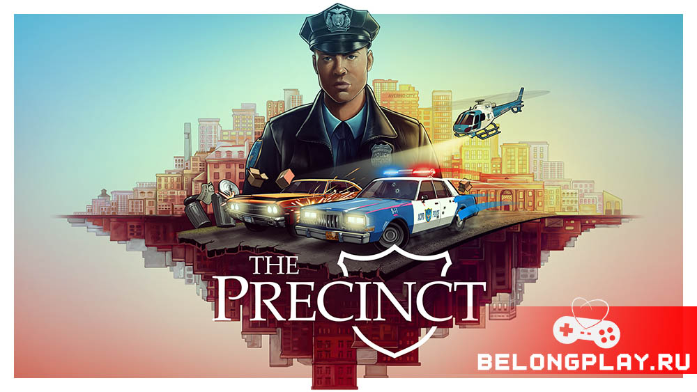 The Precinct game cover art logo wallpaper poster